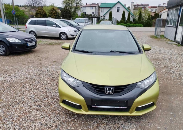 Honda Civic cena 29900 przebieg: 118000, rok produkcji 2012 z Białystok małe 596